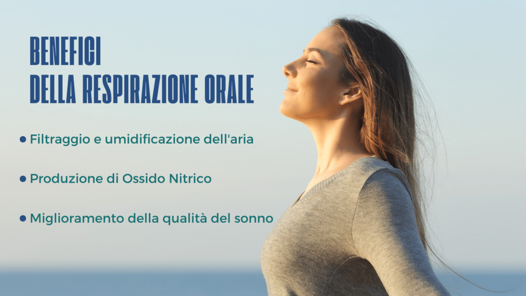 benefici della respirazione orale